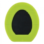 Fer plastique jaune avec plaque noire