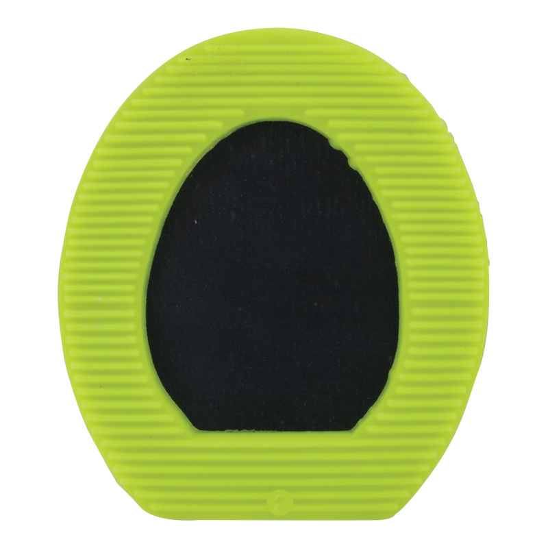 Fer plastique jaune avec plaque noire