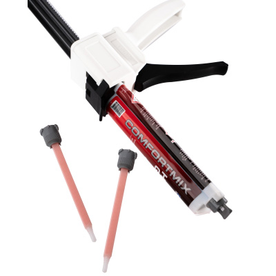 Hoof glue Comfort mix, pistolet et canule