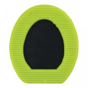 Fer plastique jaune avec plaque noire